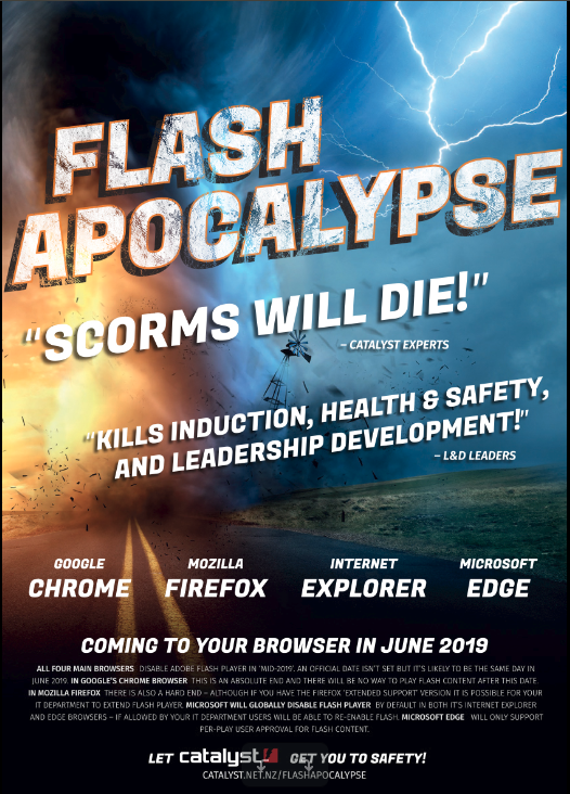 Flash Apocalypse promo poster