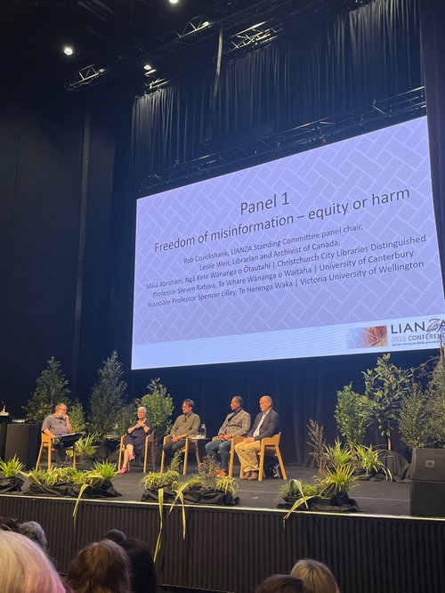 LIANZA 2023 panellists discuss the freedom of misinformation – equity or harm
